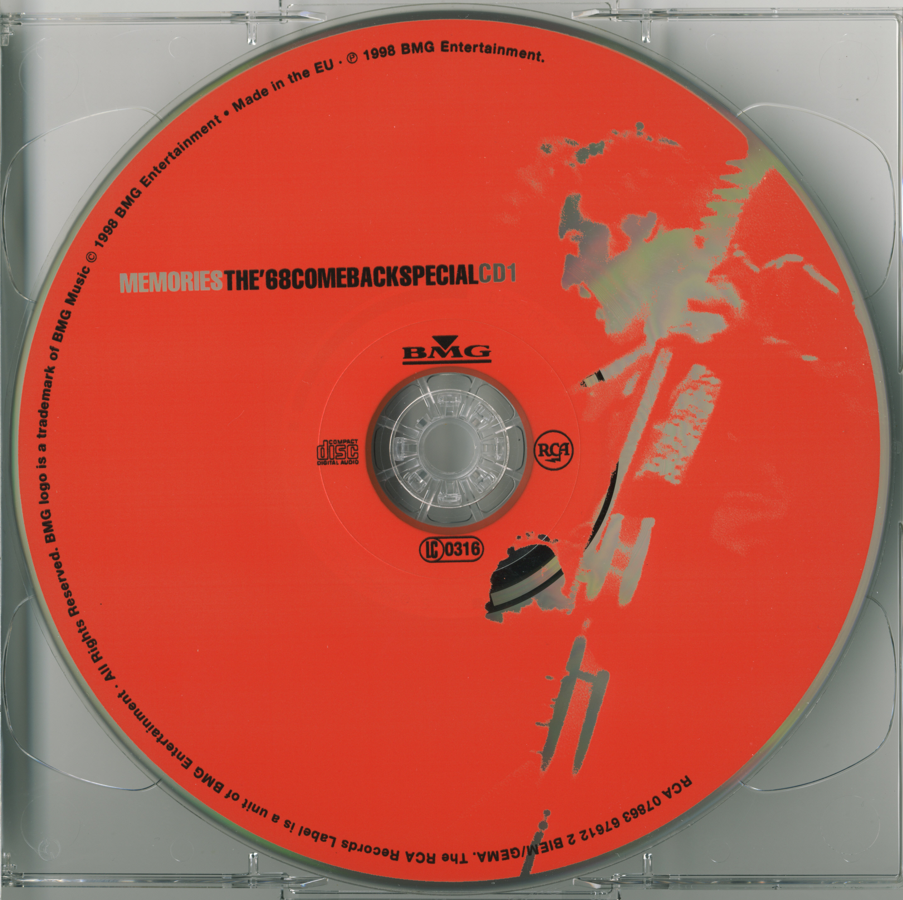 Elvis Presley  Memories; The `68 Comeback Special : CD1